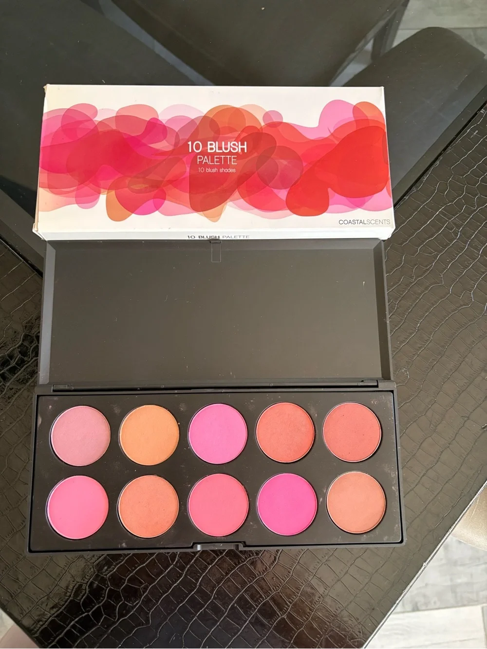 Coastal Scents 10 Piece Professional Blush Palette